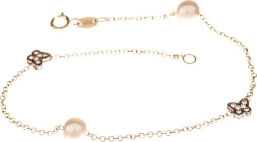 Βραχιόλι Γυναικείο Κίτρινο Χρυσό ,κ.14 , Gatsa , κωδ. 40.170