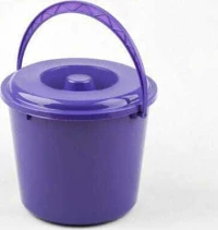 Viosarp Κουβάς Με Καπάκι Μωβ 10lt