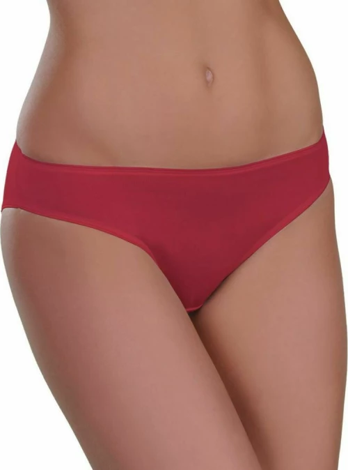 Γυναικεία Κυλότα bikini, micromodal, Χρώμα Κόκκινο