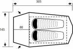 Σκηνή 2 Ατόμων Trimm Spark-D