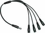 Realsafe Cr-299 Διακλαδωτής Dc 1 Θηλυκό Σε 4 Αρσενικά