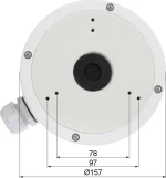 Hikvision Ds-1280Zj-M Μεταλλική Βάση - Κουτί Συνδέσεων