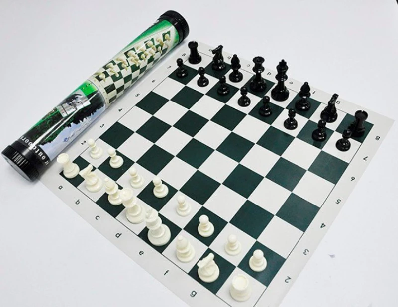 Σκάκι Αναδιπλούμενο σε Ρολό 50x50cm