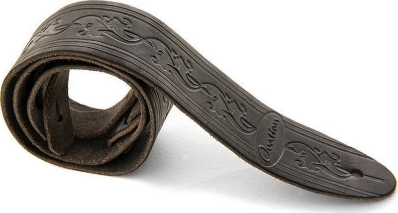 Ovation Premium Leather Strap Black