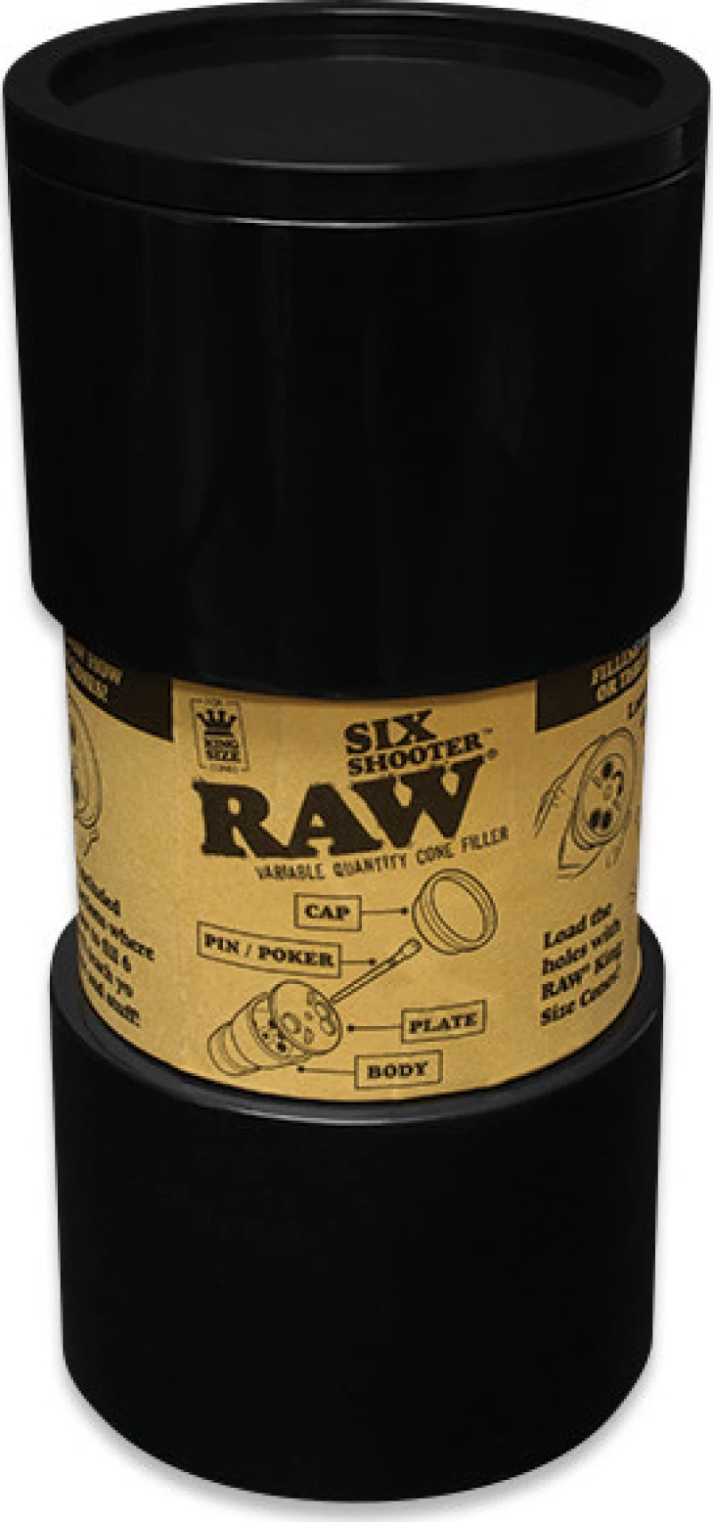 RAW Six Shooter - Γέμισμα Κώνου
