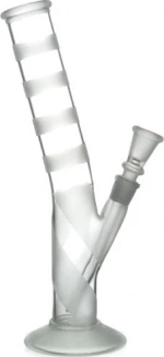 Γυάλινο Bong Bullet Stripped - 26cm