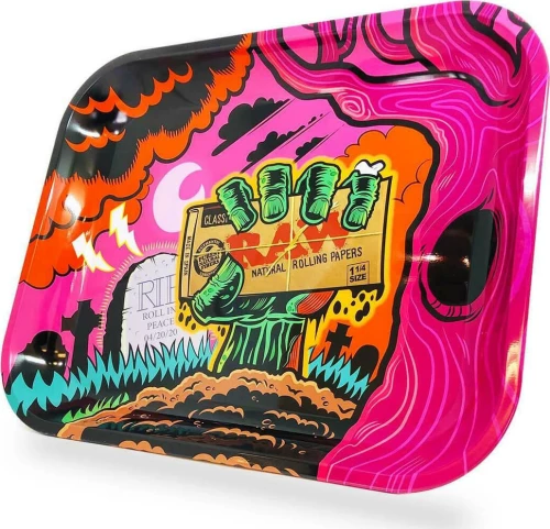 Raw - Rolling Tray Zombie - large (27x34cm)
