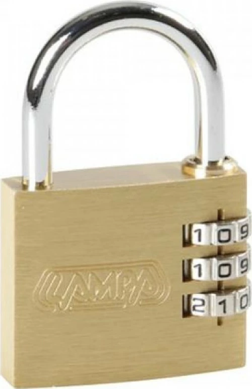 Lampa Padlock Λουκέτο Πέταλο Συνδυασμού 40mm 65432