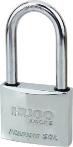 Hugo Locks Marine L Λουκέτο Μακρύλαιμο με Κλειδί 50mm 60132