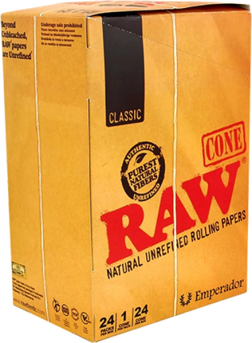 Raw Τσιγαροσωλήνες Cone Classic 24τμχ