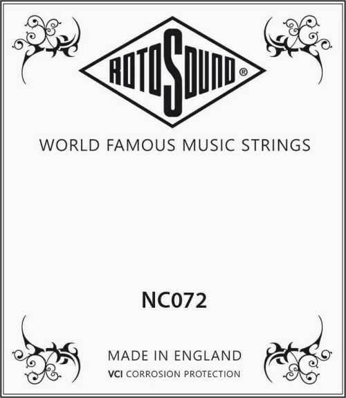 Rotosound NC072 Nickel Wound - 0.72