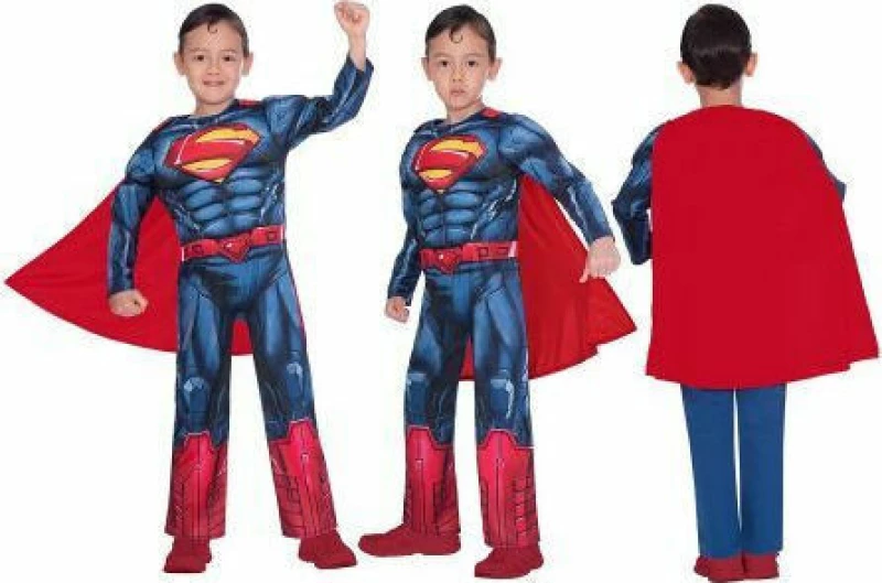 Αποκριάτικη Παιδική Στολή Superman Classic
