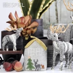 Espiel Door Stop "Χριστουγ. Σπιτακι" 28Εκ