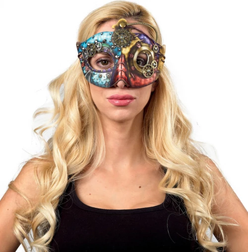 Aποκριάτικη Μάσκα Ματιών Steampunk - 80894 (Fun Fashion)