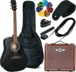 Cort AD810E Black Satin - Bundle + Amp