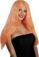 Περούκα Sylvie 60cm Πορτοκαλί