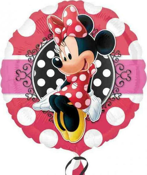 Μπαλόνι Στρογγυλό Minnie Portrait New