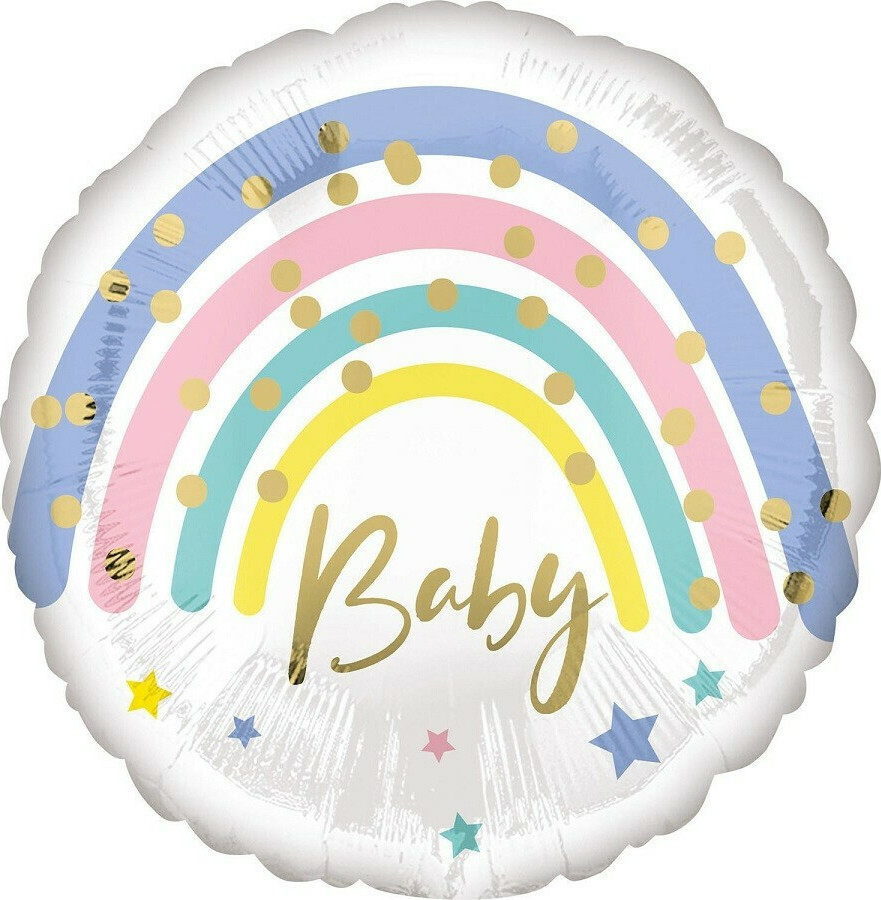 Μπαλόνι Pastel Rainbow Baby