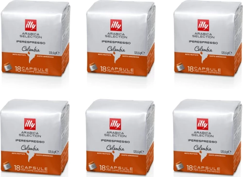 Illy Iperespresso Colombia 108caps