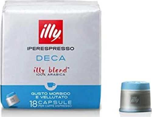 Illy Κάψουλες Decafeine Decaf Συμβατές με Μηχανή Iperespresso 18caps