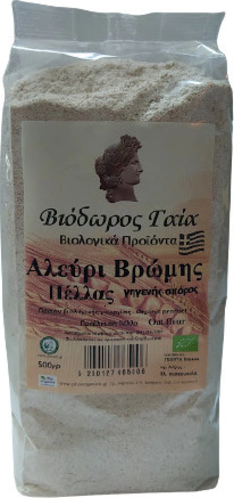 Βιόδωρος Γαία Βιολογικό Αλεύρι Βρώμης 500gr