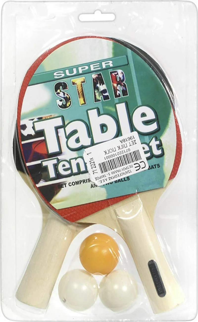 ToyMarkt 91-2241 Σετ Ρακέτες Ping Pong για Αρχάριους