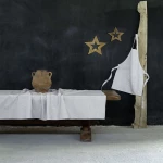 Nima Χριστουγεννιάτικο Τραπεζομάντηλο 150x150 cm