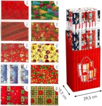 Χαρτί πολυτελείας ρολό FLORIO CHRISTMAS ΤΥΧΑΙΟ ΣΧΕΔΙΟ (70 x 200cm) - OEM