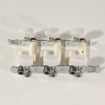 Takamine Κλειδιά για Κλασική Κιθάρα σε Διάταξη 3+3 Classical Guitar Machine Head Chrome Nylon Chrome