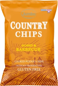 Ohonos Snack Chips Honey & Barbeque 150gr