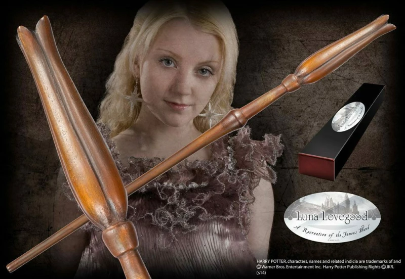 The Noble Collection Harry Potter Wand Luna Lovegood (Character-Edition)