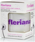 Fleriana Εντομοαπωθητικό Κερί με Έλαιο Γερανιόλης 130gr