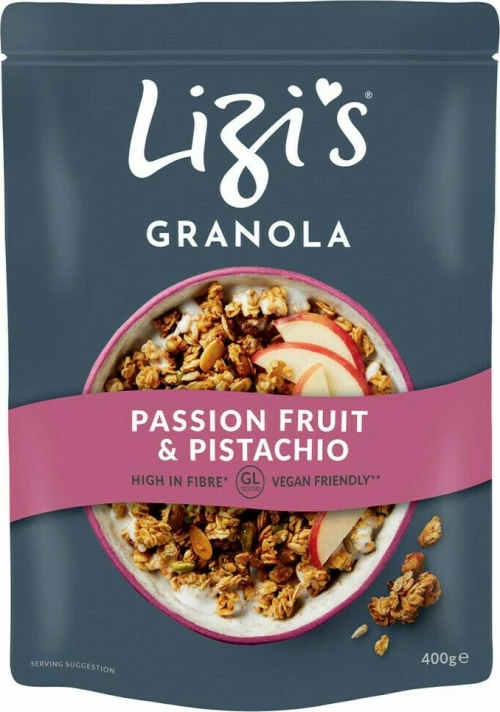Lizi's Granola Passionfruit & Pistachio 400gr