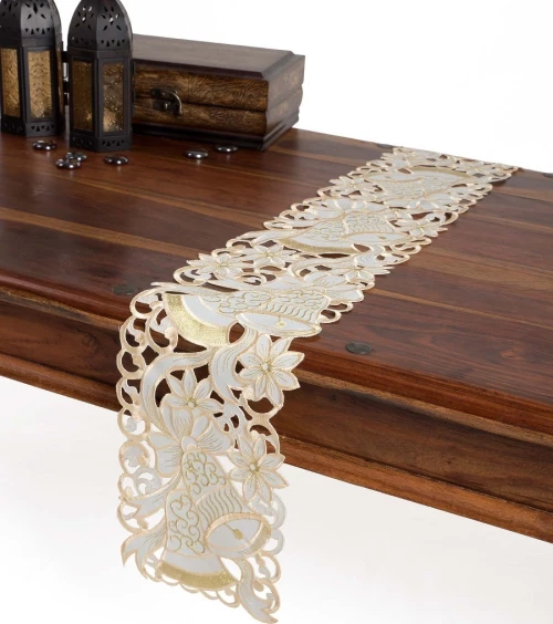 Silk Fashion RXH500056 Χριστουγεννιάτικη Τραβέρσα 30x160cm