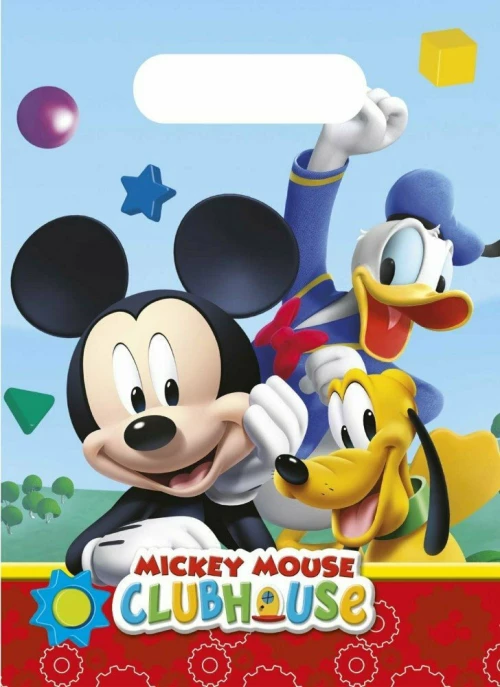 Procos Mickey Playful Σακούλες Δώρων 6τμχ