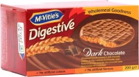 Mcvitie's Μπισκότα Digestive Dark Chocolate 200gr