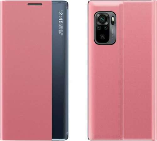 Hurtel Sleep Book Δερματίνης / Πλαστικό Ροζ (Poco F3 / Mi 11i)