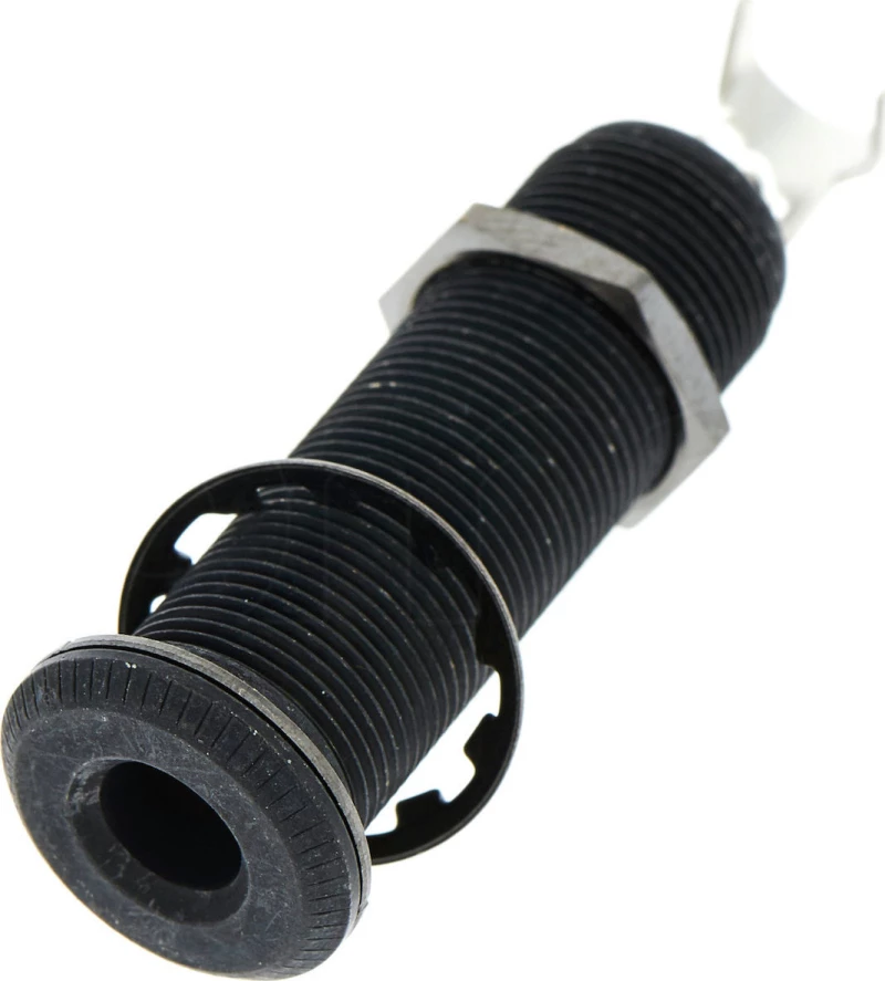 GMi Flush-mount Output Jack - Stereo, Black
