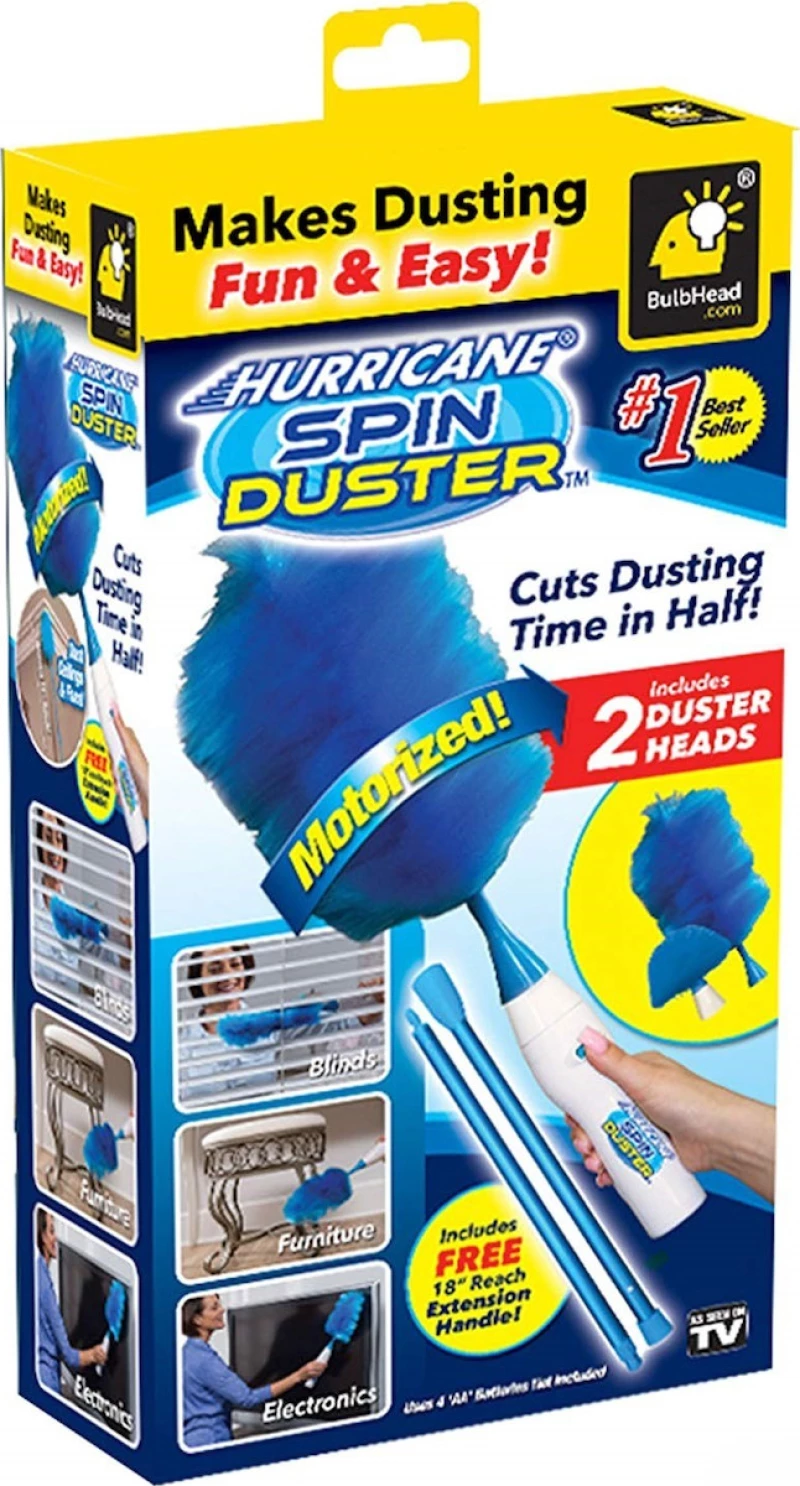 Φτερό Ξεσκονίσματος Hurricane Spin Duster