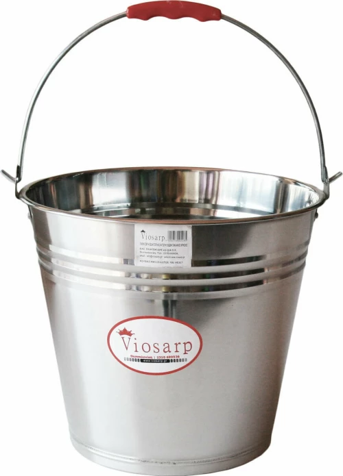 Viosarp Κουβάς Ανοξείδωτος 28Χ24cm 8lt