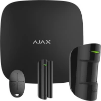 Ajax Systems Ασύρματο Σύστημα Συναγερμού WiFi και GSM StarterKit Μαύρο