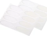 Επιφάνειες Hook+Loop Αυτοκόλλητο Λεπτές Λευκό 35x15mm 8Σετ