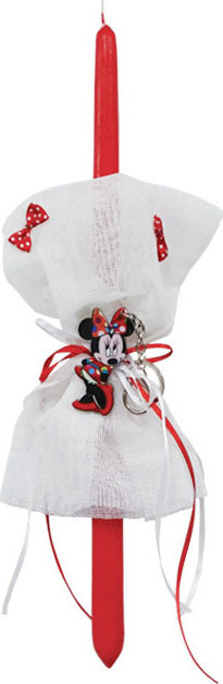 Λαμπάδα με Μπρελόκ Minnie