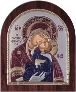 Slevori Εικόνα Ασημένια 15.9x19,2cm