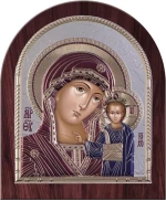 Slevori Εικόνα Ασημένια 15.9x19.2cm