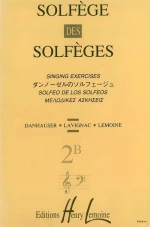 Henry Lemoine Solfege Des Solfeges - 2B