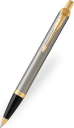 Parker Στυλό Ballpoint με Μπλε Mελάνι IM Core Brush Metal GT