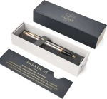Parker Στυλό Ballpoint με Μπλε Mελάνι IM Core Brush Metal GT