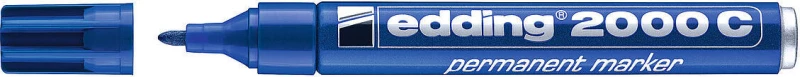 Edding 2000C Ανεξίτηλος 3mm Μπλέ