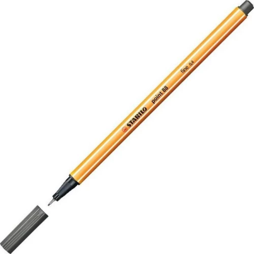 Stabilo Point 88 0.4mm Dark Grey